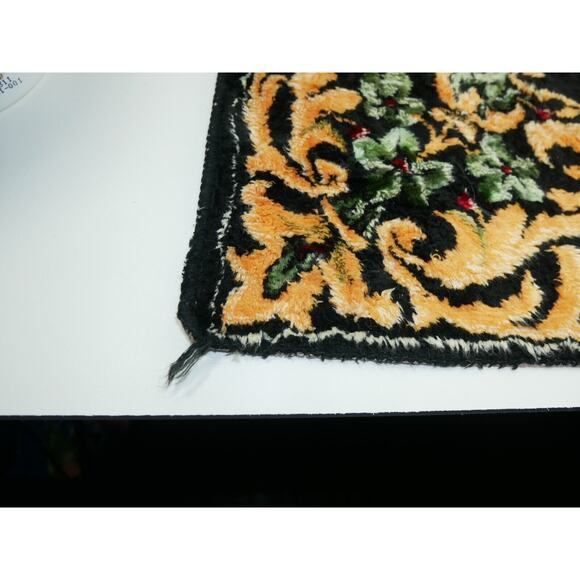 VTG Christian Sacred Heart of Jesus & Angels Tapestry Made in Lebanon 37”x20” - Picture 8 of 12